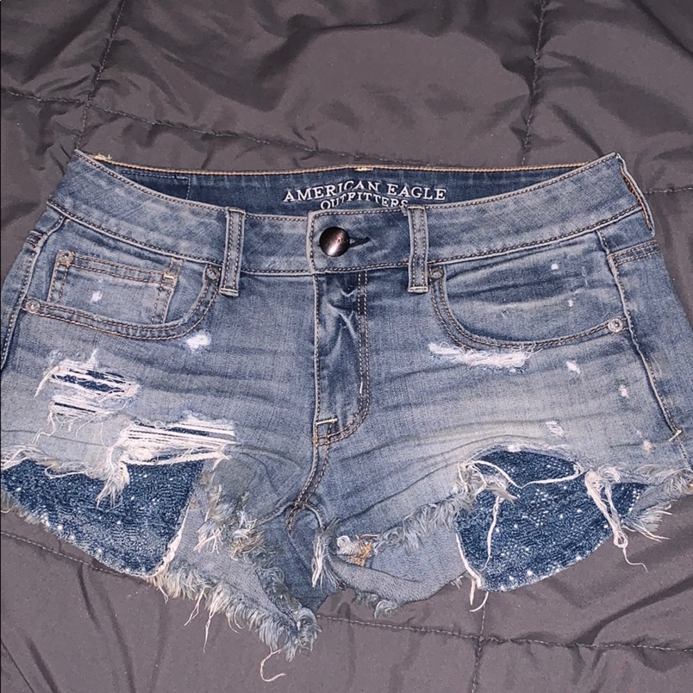 American Eagle Shortie Shorts